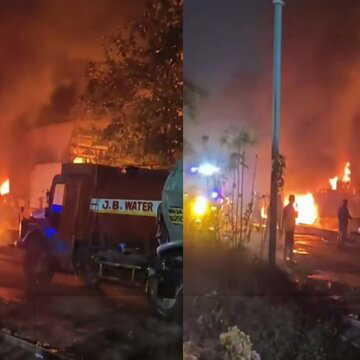 मुंबई के चांदीवली में व्यावसायिक भवन में भीषण आग, 2 लोगों की मौत