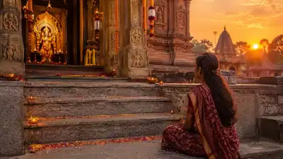 मंदिर में दर्शन के बाद सीढ़ियों पर बैठना शुभ है या अशुभ ? जानें असली नियम