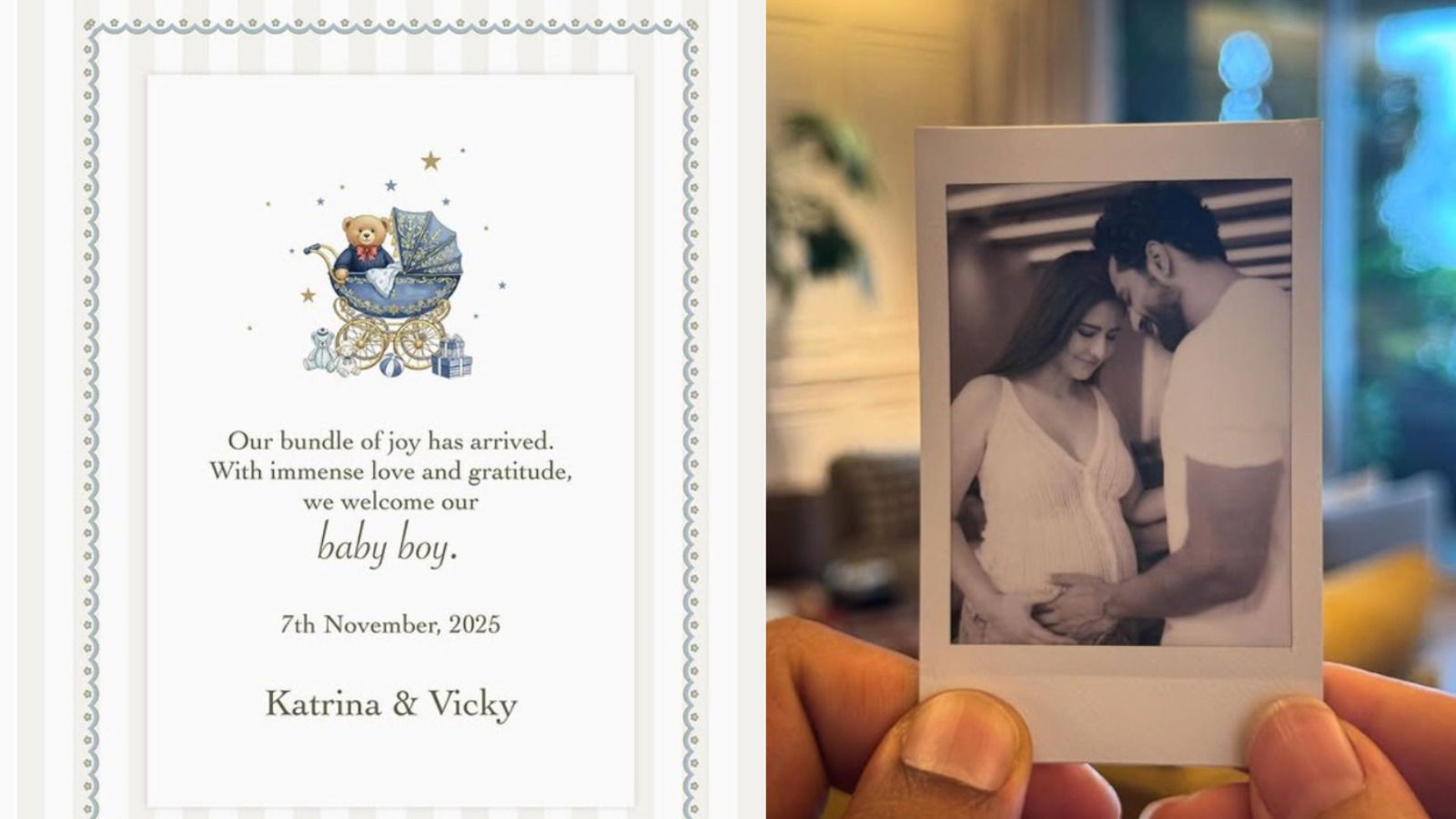 कैटरीना बनीं मम्मी विक्की बने पापा, बेबी के जन्म के बाद सेलिब्रिटी कपल ने शेयर की पहली पोस्ट