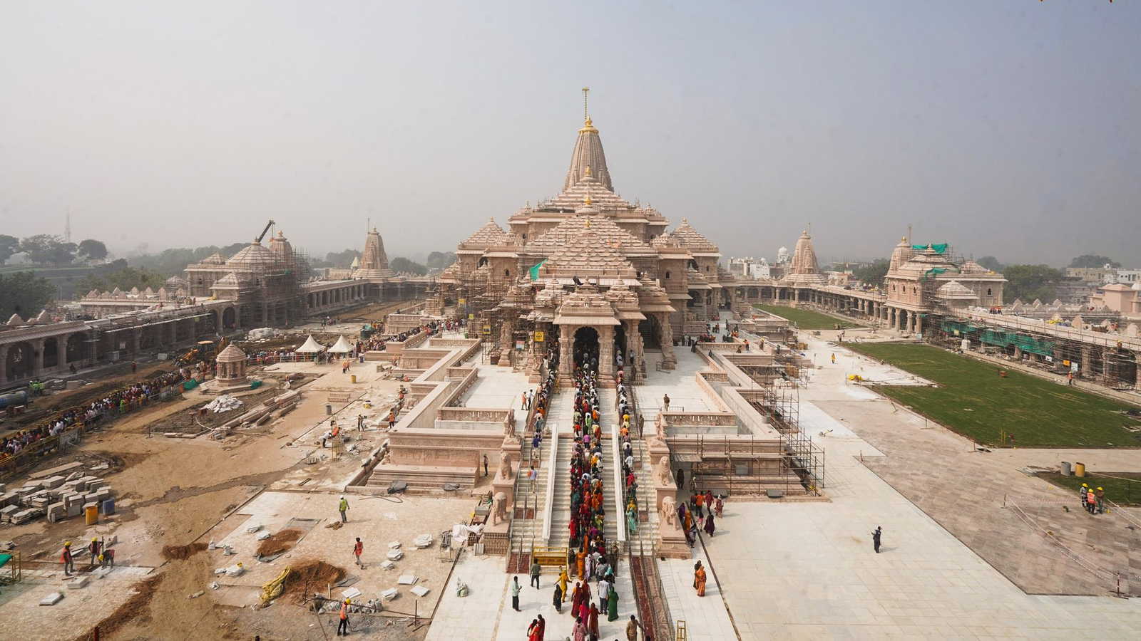 अयोध्या के राम मंदिर में ध्वजारोहण समारोह में शामिल होंगे मोदी व भागवत