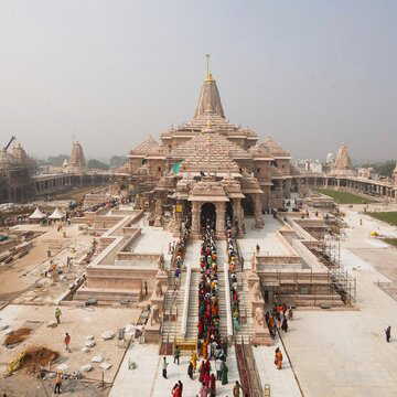 अयोध्या के राम मंदिर में ध्वजारोहण समारोह में शामिल होंगे मोदी व भागवत