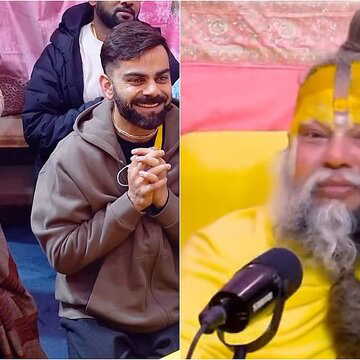 फिर प्रेमानंद महाराज के दरबार पर विराट-अनुष्का, बाबा ने क्या सलाह दी ?