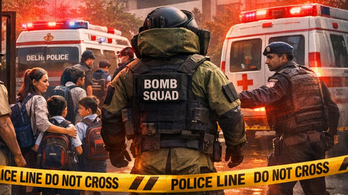 संसद और दिल्ली के 9 प्रतिष्ठित स्कूलों में बम विस्फोट की धमकी, मचा हड़कंप