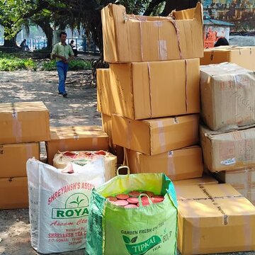 कोलकाता पुलिस की तलाशी अभियान में 600 किलो अवैध पटाखे जब्त, 1 गिरफ्तार