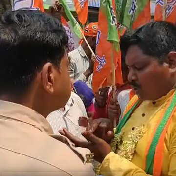 BJP उम्मीदवार के प्रचार के दौरान हमला, बाइक में तोड़फोड़ के आरोप, बासंती में हंगामा