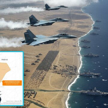 त्यौहार खत्म होते ही पाक सीमा पर तीनों सेनाओं का त्रिशूल, भारतीय सेना करेगी युद्धाभ्यास, अस्वाभाविक नोटाम जारी