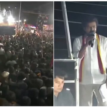 टीवीके के प्रमुख व अभिनेता विजय की रैली में भगदड़, 38 लोगों की मौत