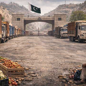 पाकिस्तान-अफगानिस्तान सीमा बंद होने से अरबों का नुकसान, खैबर पख्तूनख्वा के व्यापार व अर्थव्यवस्था को बड़ा झटका