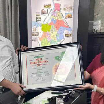 अच्छी खबर : कोलकाता बना PETA का सबसे अधिक वीगन-फ्रेंडली शहर- 2025, क्या है इसकी वजह?