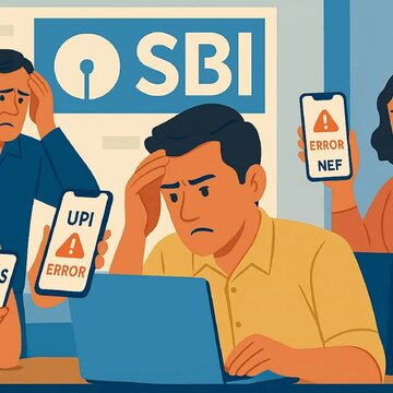 इस समय SBI की सेवाएं बंद रहेंगी, IMPS, NEFT, UPI भुगतान संभव नहीं होंगे