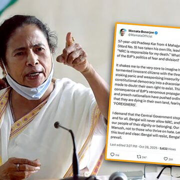 NRC को जिम्मेदार बता व्यक्ति ने की आत्महत्या, केंद्र पर ममता बनर्जी का तीखा वार