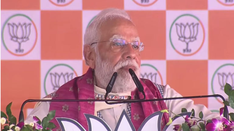 मोदी का आरजेडी-कांग्रेस के कलह पर निशाना, कहा-'चुनाव के बाद वे एक-दूसरे के बाल नोचेंगे’