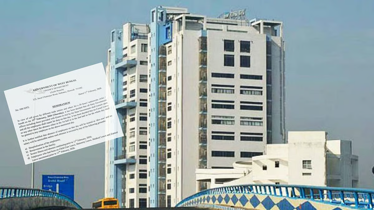 नबान्न ने कहा भारत बंद में ऑफिस में काम नहीं किया तो कोई 'पगार' भी नहीं मिलेगी