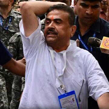 कालीघाट में “जय बांग्ला” नारे के बीच तनाव, शुभेंदु अधिकारी ने मांगी अतिरिक्त CRPF