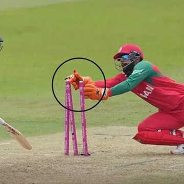 क्रिज के बाहर थे बल्लेबाज, विकेटकीपर ने किया स्टंपिंग, फिर भी नॉट आउट रहे