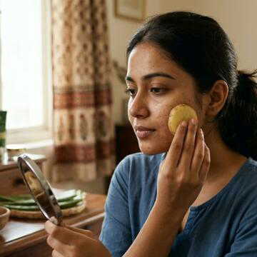 अत्यधिक स्क्रीन टाइम, डार्क सर्कल और पिंपल का असर चेहरे पर दिख रहा है? आलू से करें नेचुरल इलाज