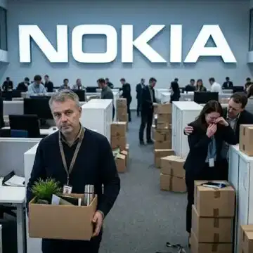 भारत में नोकिया कर्मचारियों की नौकरी पर संकट; 14,000 कर्मचारियों की छंटनी की आसंका