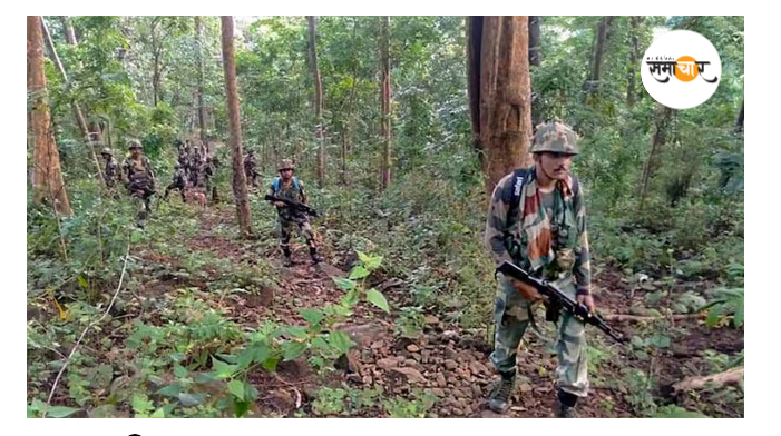 10 लाख के इनामी माओवादी नेता को सुरक्षा बलों ने मार गिराया