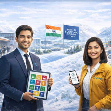 Davos में भारत का प्रतिनिधित्व अब केवल नेताओं तक सीमित नहीं