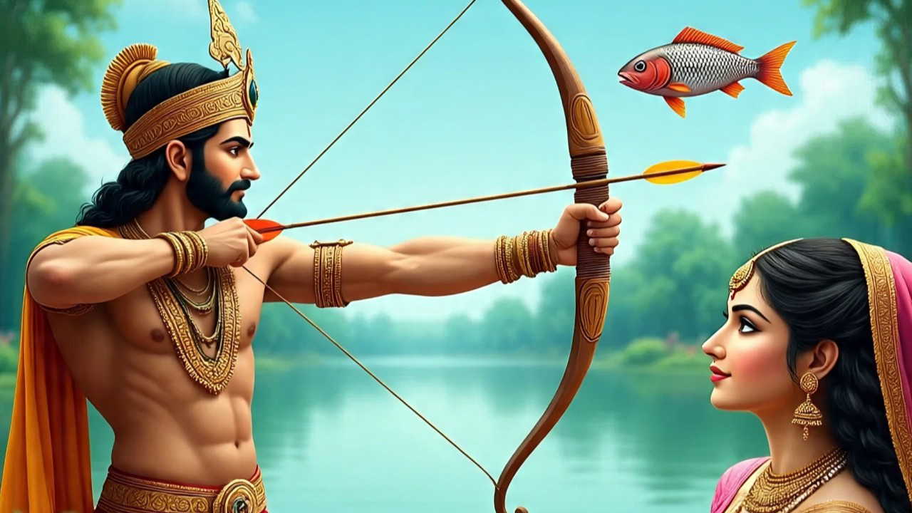 पौराणिक कथा : द्रौपदी के स्वयंवर में अर्जुन ने ब्राह्मण वेश में असंभव कार्य कर कैसे विजय पाई