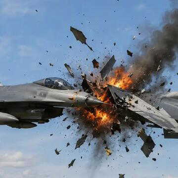 अमेरिका में एयर शो के दौरान दो F/A-18 लड़ाकू विमान हवा में टकराए, बड़ा हादसा