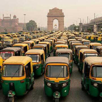 दिल्ली: पेट्रोल-डीजल महंगा होने पर टैक्सी और ऑटो चालकों का बड़ा आंदोलन