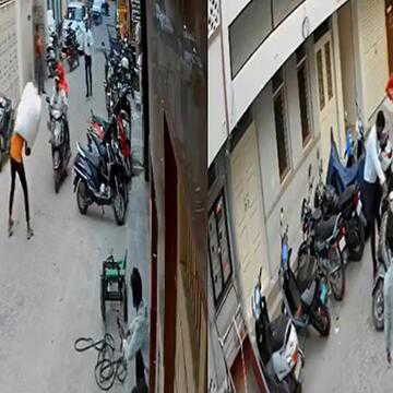 मोबाइल छीनकर  भाग रहे दो आरोपी हादसे का शिकार, एक की हुई मौत