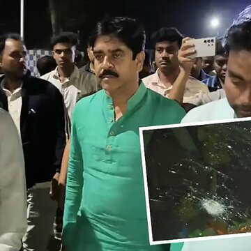 भांगड़ में तृणमूल नेता पर हमला, गाड़ी तोड़फोड़ का आरोप, फिर तनाव