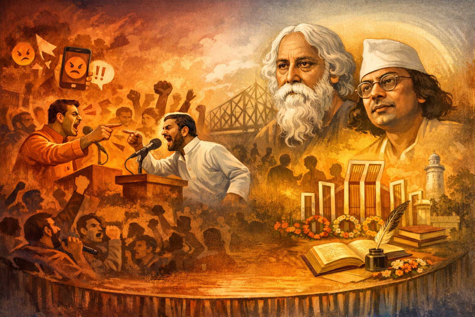 मातृभाषा दिवस की विडंबना: भद्रलोक की धरती पर क्यों गिर रहा है राजनीतिक संवाद का स्तर?