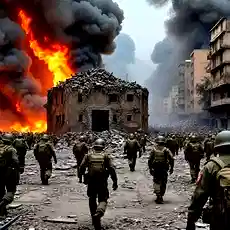 ईरान के करज शहर में इजरायल और अमेरिका का बड़ा हमला, भारी तबाही