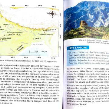 ग़ज़नी के आक्रमण पर NCERT कक्षा 7 की पुस्तक में विस्तृत अध्यायः 'शहर लूटे, हजारों हिंदू, बौद्ध, जैन लोगों का कत्ल किया'