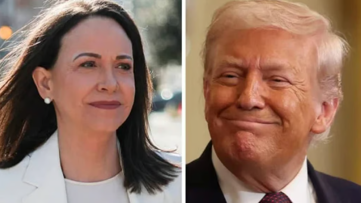 दूध का स्वाद मट्ठे में ही मिला, नोबेल हाथ में लेकर माचादो की तारीफ में गदगद ट्रंप बोले- ‘असाधारण महिला…’