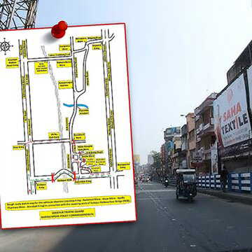 सोदपुर रेलवे ओवरब्रिज की मरम्मत के लिए वाहनों की आवाजाही नियंत्रित, क्या है वैकल्पिक रास्ता?