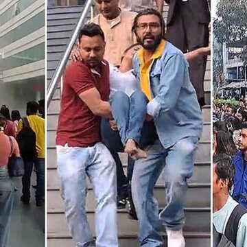 सॉल्टलेक के सेक्टर 5 की बहुमंजिला इमारत में लगी आग, इलाके में मचा हड़कंप