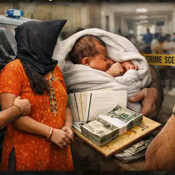 नवजात बच्ची को तीन लाख में खरीदने का आरोप, आंध्र प्रदेश के एलुरु में तस्कर गिरोह पकड़ा गया