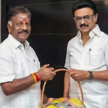 तमिलनाडु की राजनीति में तहलका, NDA को झटका, पन्नीरसेल्वम DMK में