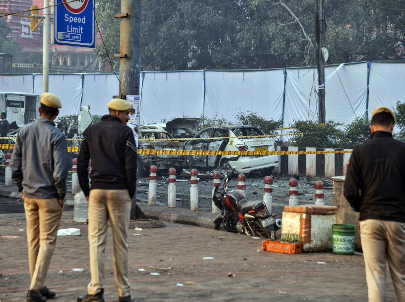 लाल क़िला विस्फोट मामलाः आत्मघाती हमलावर की मदद करने के आरोप में सातवां अभियुक्त गिरफ्तार