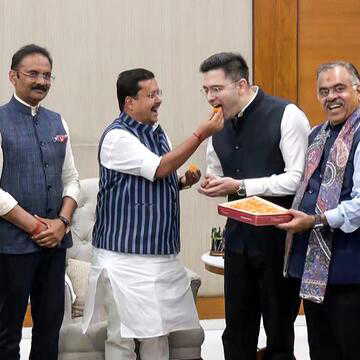 AAP को करारा झटका-राघव चड्ढा, संदीप पाठक और अशोक मित्तल ने थामा BJP का दामन