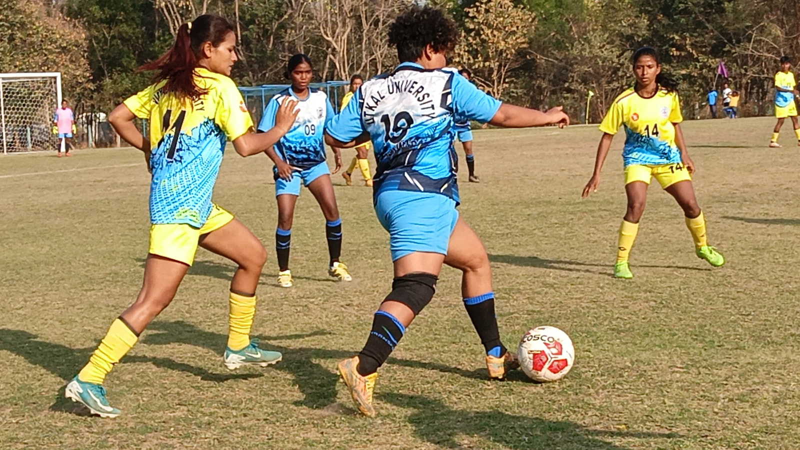 पूर्वी क्षेत्र अंतर-विश्वविद्यालय महिला फुटबॉल: अंक तालिका के लिए जोरदार जंग, एडमस शीर्ष पर