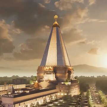 भारत का सबसे ऊंचा मंदिर कहां बन रहा है जानते हैं? बताइए कितने फुट?