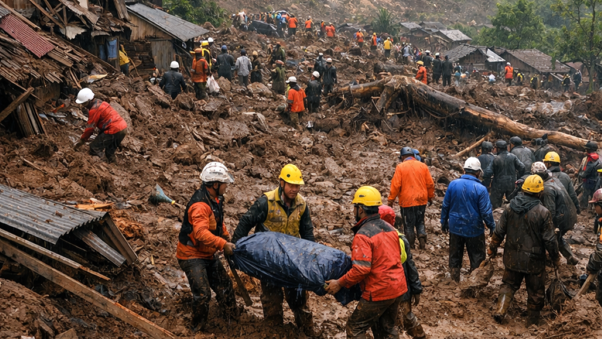 इंडोनेशिया के जावा द्वीप पर भूस्खलन से 8 लोगों की मौत, 80 से अधिक लापता