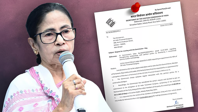 चुनाव आयोग ने ममता बनर्जी को लिखा पत्र, क्या तृणमूल के प्रतिनिधियों से मिलने के लिए है तैयार?