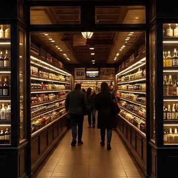 सऊदी अरब में उदारीकरण? गैर-मुस्लिमों के लिए बिना नाम-पट्टिका वाली दुकान के बाहर कारों व लोगों की लंबी कतारें