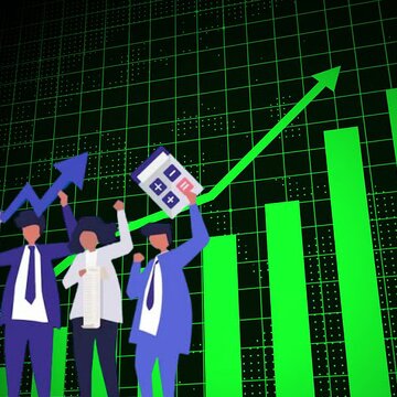 सेंसेक्स 400 अंक उछला, 6 सत्रों के बाद देश के शेयर बाजार में फिर लौटी रौनक