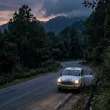 कैब ड्राइवर की बुरी नजर, इज़्जत बचाने के लिए पूरी रात पहाड़ी जंगल में छिपी रही युवती