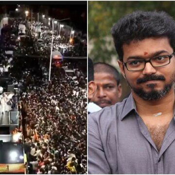 करूर में भगदड़ की घटना में दर्ज एफआईआर में TVK प्रमुख विजय ही जिम्मेदार ठहराये गये