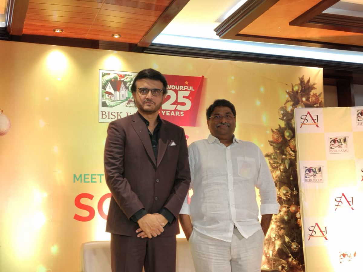 बिस्क फार्म ने लॉयल कस्टमर्स को सम्मान देने के लिए सौरव गांगुली के साथ एक्सक्लूसिव ‘केक एंड कॉफी’ होस्ट किया