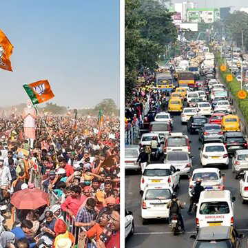 ब्रिगेड में कल जनसभा को संबोधित करेंगे नरेंद्र मोदी, कौन से रास्ते रहेंगे बंद और कहां पार्किंग पर रहेगी पाबंदी?