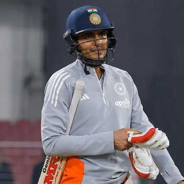 गोवा मैच से पहले शुभमन गिल ने की प्रैक्टिस