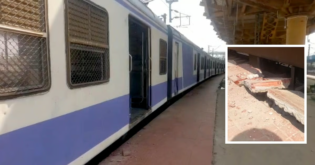 शालीमार स्टेशन के पास लोकल ट्रेन पटरी से उतरी, सेवा ठप्प